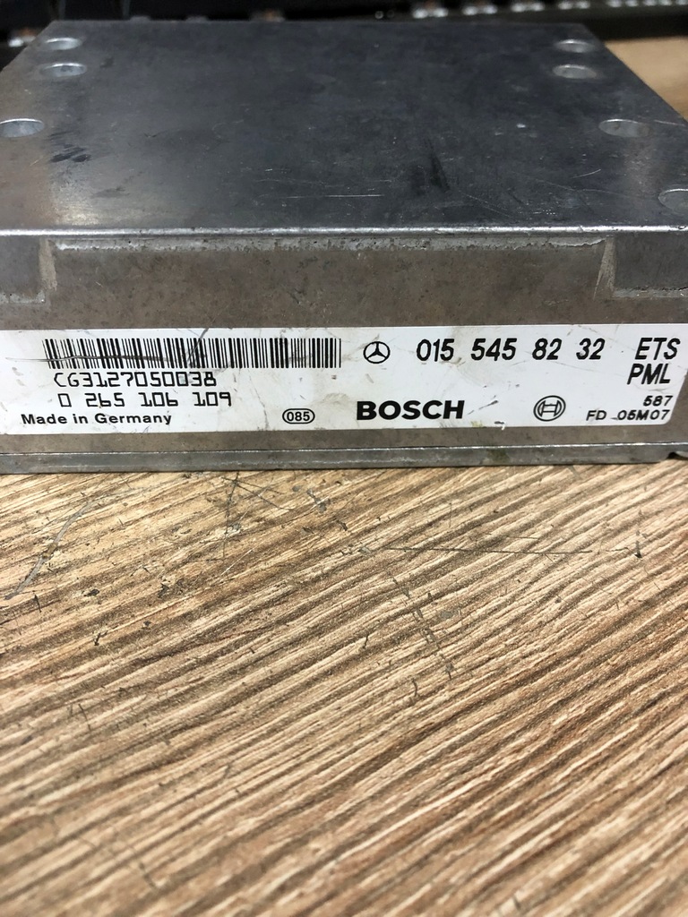 фото №6, Модуль блок управления ets mercedes w140 0155458232