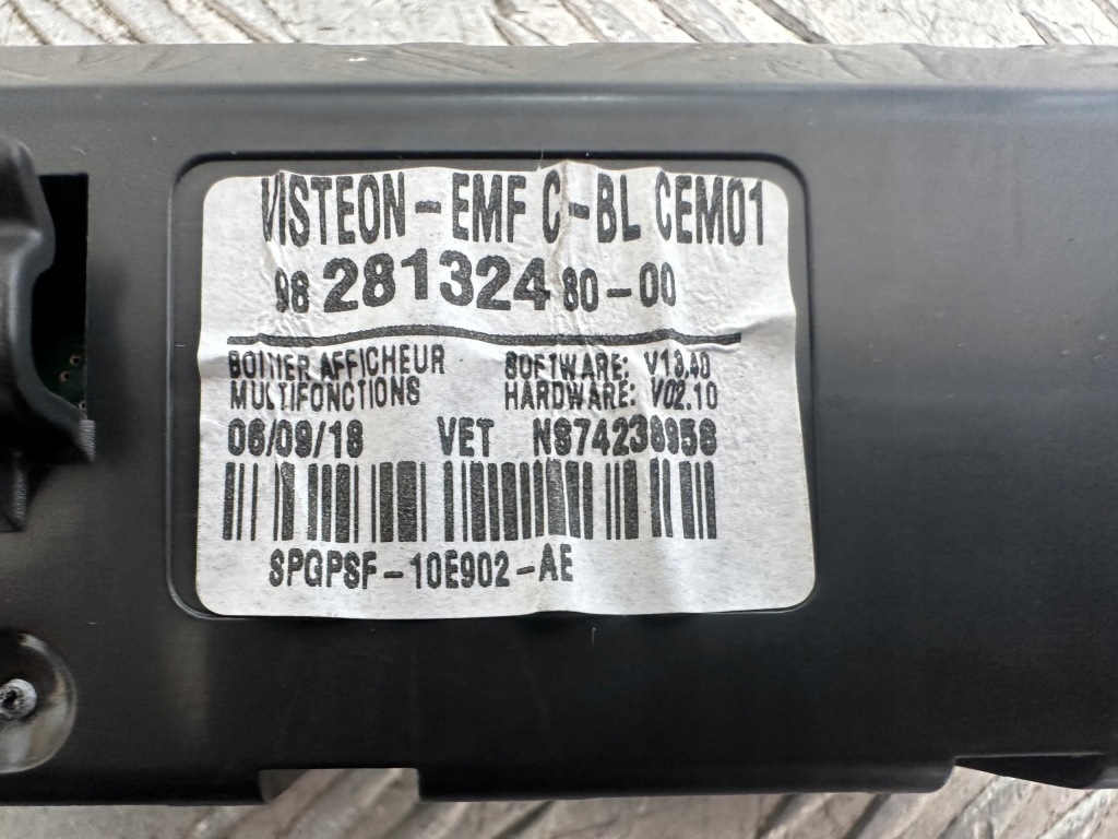 Купить Citroen jumpy iii дисплей радио 9828132480