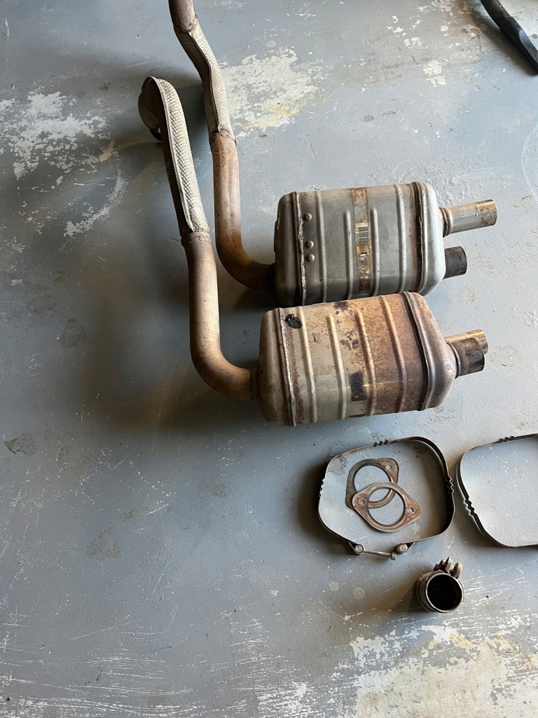 фото №1, Вихлоп гасник porsche cayman 718 boxster 982