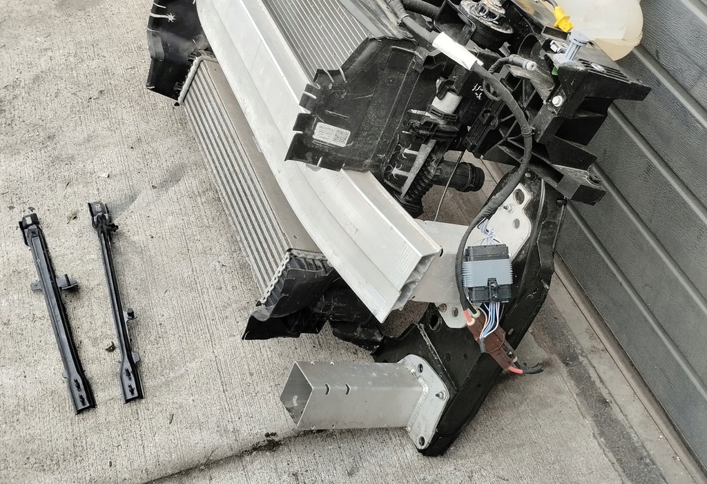 фото №7, Pas передній радіатор jeep compass ii 19r 2.0 crd mtj механічна коробка передач комплект