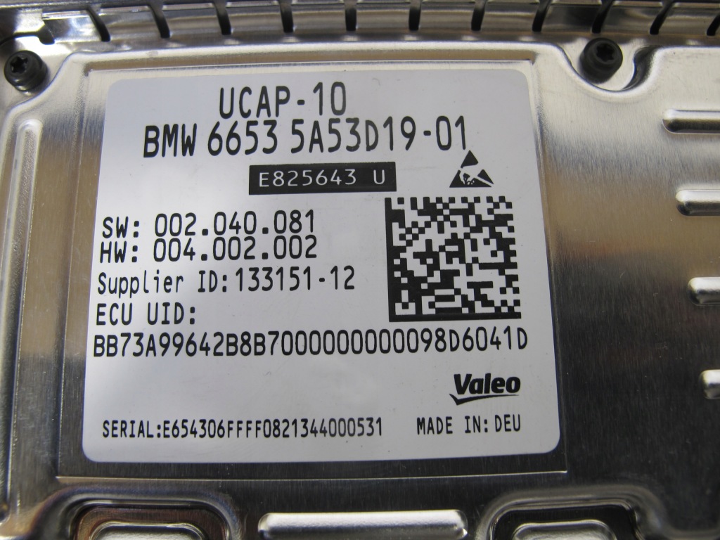 фото №4, Модуль камери сторона вид bmw i7 g70 5a53d19