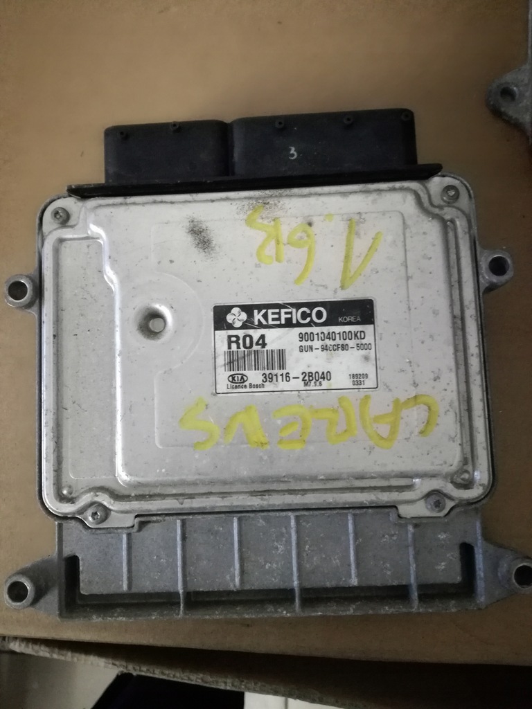 фото №1, Kia carens iii 2006- 2012 rok 1.6b блок управления двигателя