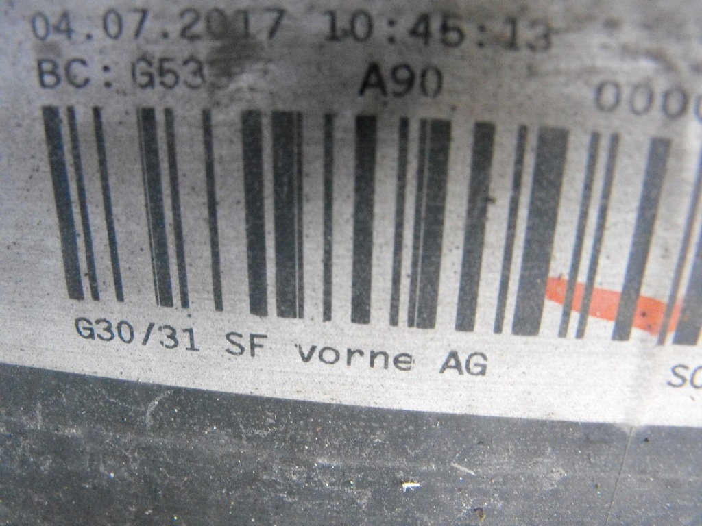 фото №11, Bmw 5 g30/31 бампер перед 17-20r