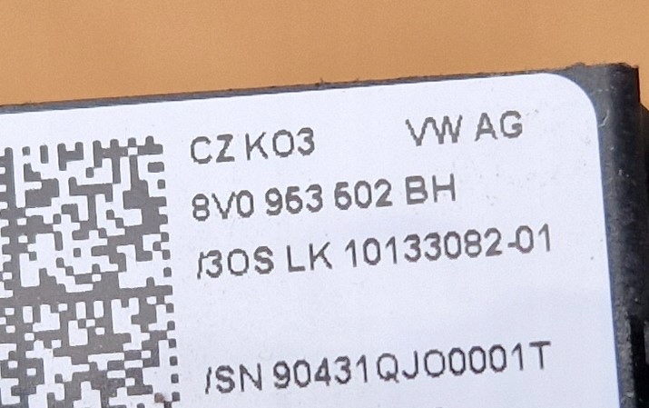 фото №6, Перемикач підрульовий перемикачі 8v0953521kh 5q0953549e audi a3 8v