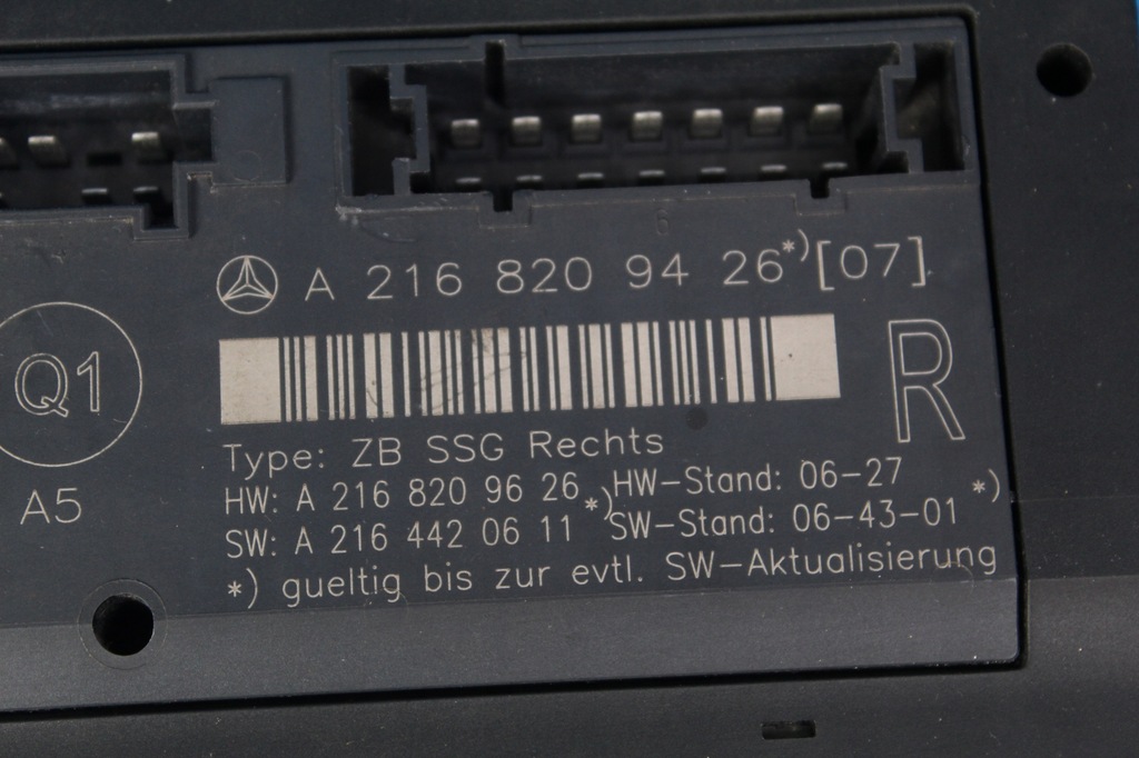 фото №5, Mercedes cl500 coupe модуль сиденье 07r