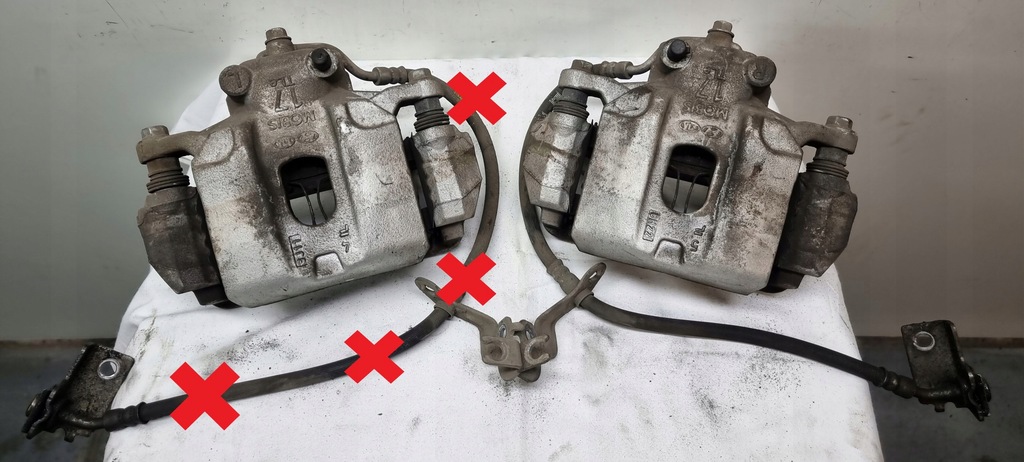 фото №1, Kia sportage iv lift супорт гальмівний перед kpl