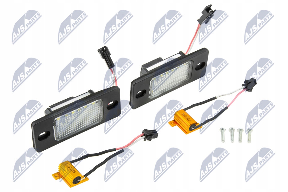 фото №2, Elp-vw-004 nty фонари led подсветка номерного знака /r