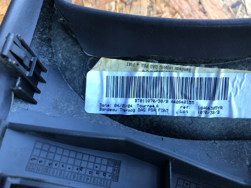 фото №9, Подушка подушка безпеки консоль шторка безпеки citroen c8 панель приладів