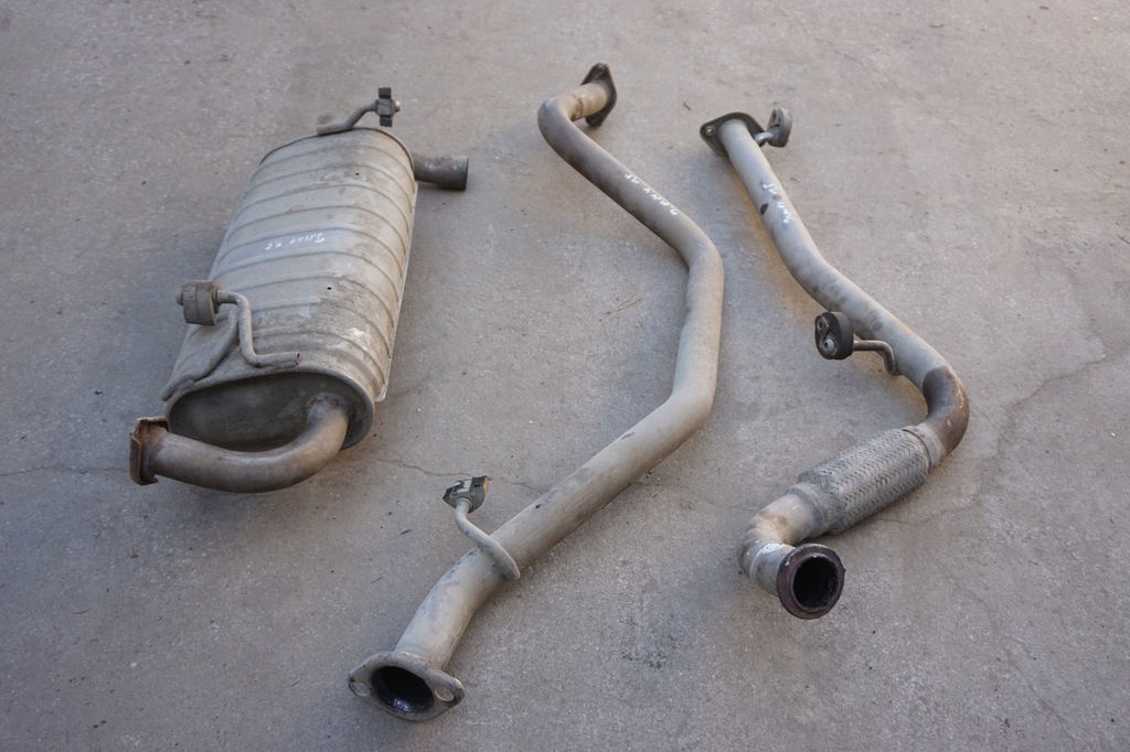 фото №7, Suzuki jimny гаситель труба выхлопная 1,5 td 08r комплект