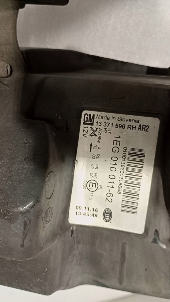 Opel astra ivj 10-15 фара фара правый  перед передняя правая c512 с Разборки