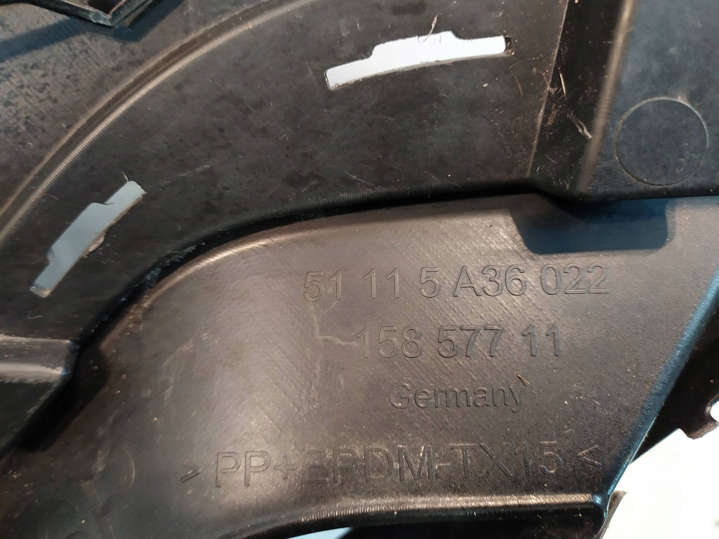 фото №11, Решётка бампера средняя перед передняя bmw 5 g60 g61 m-pakiet 22-