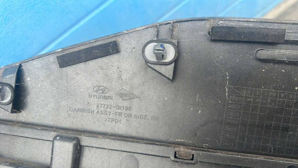 фото №6, Hyundai ioniq 5 2021-молдинг na дверь правая передняя