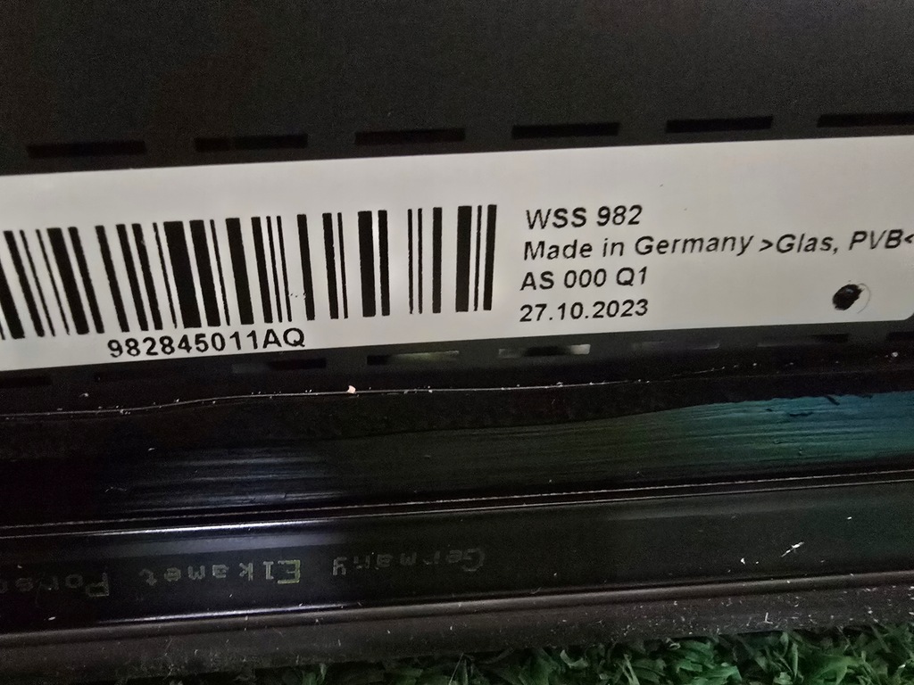 фото №8, Стекло передняя лобовое porsche boxster cayman 718 982845011aq