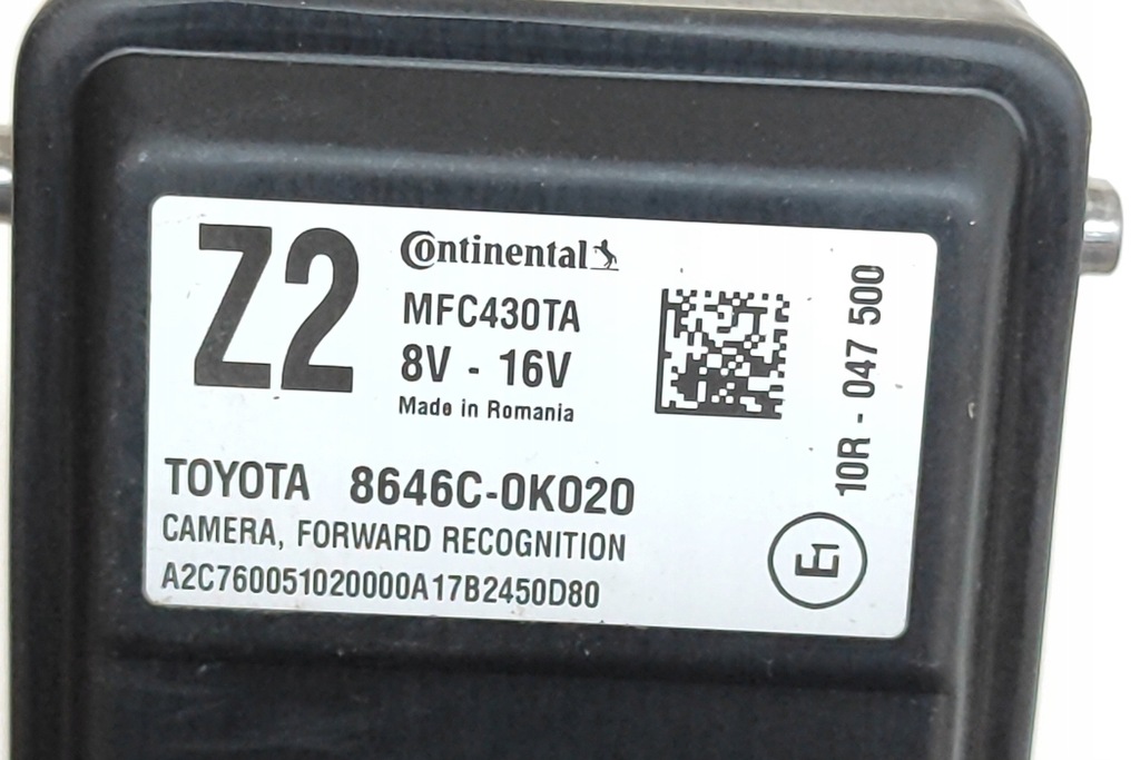 фото №7, Toyota hilux 8 an110 камера передняя 8646c-0k020 2018 23470700