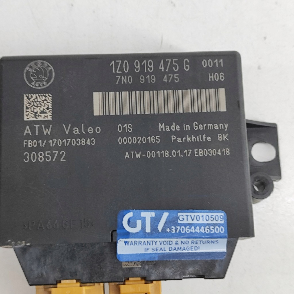 фото №7, Skoda yeti 5l 2017 блок управления / модуль парковки pdc