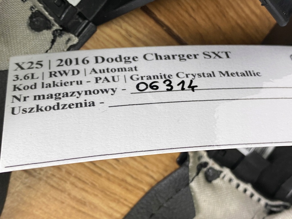 фото №9, Захист корпус колонки кермового dodge charger challenger 2015+ usa