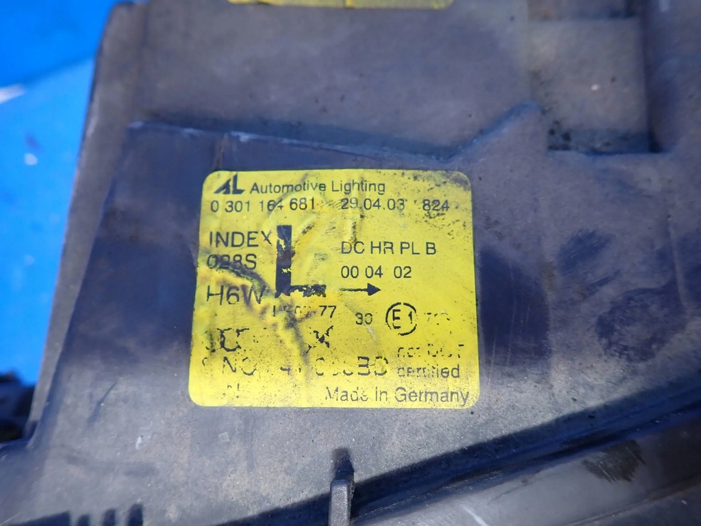 фото №6, Лампа левая перед audi tt 8n ксенон