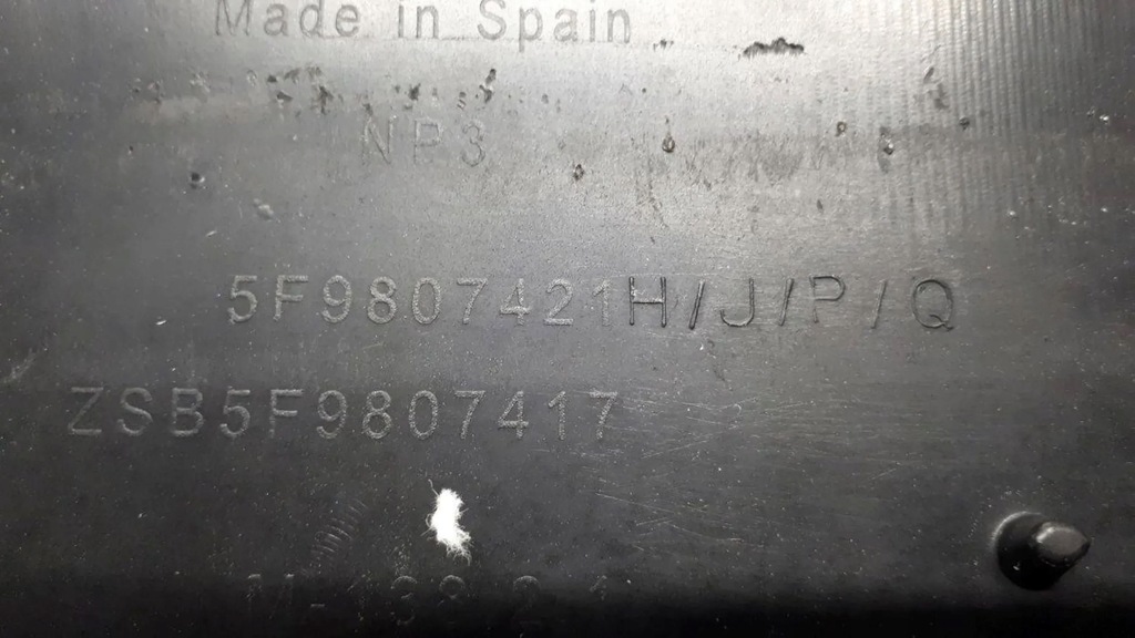 фото №10, Seat leon iii com 2013-2016 бампер задняя