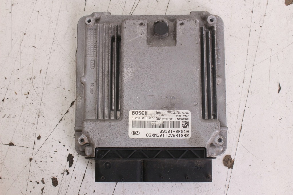 фото №4, Бортовий комп'ютер двигуна 0281016877 39101-2f010 kia sorento ii