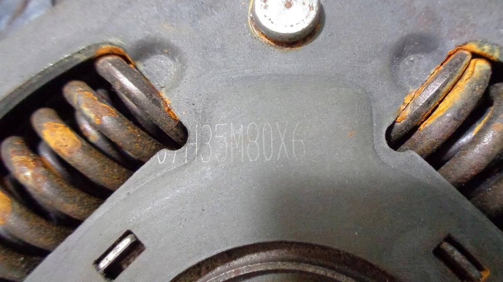 фото №12, Диск прижим сцепление fiat panda 2 ii 1.3 16v m-jet 2003-2012r.