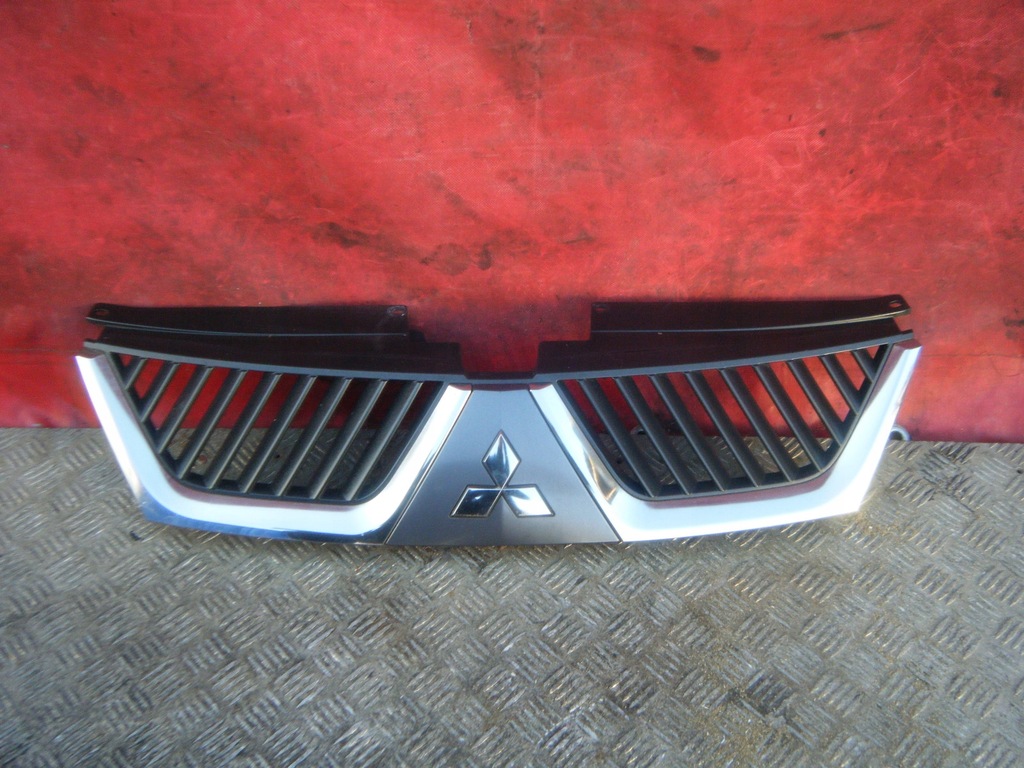 фото №1, Решётка радиатора решётка радиатора радиатора mitsubishi outlander ii хром