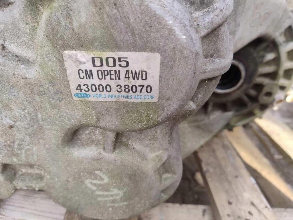 фото №6, Коробка передач передач hyundai santa fe 2.2 crdi 43000-38070