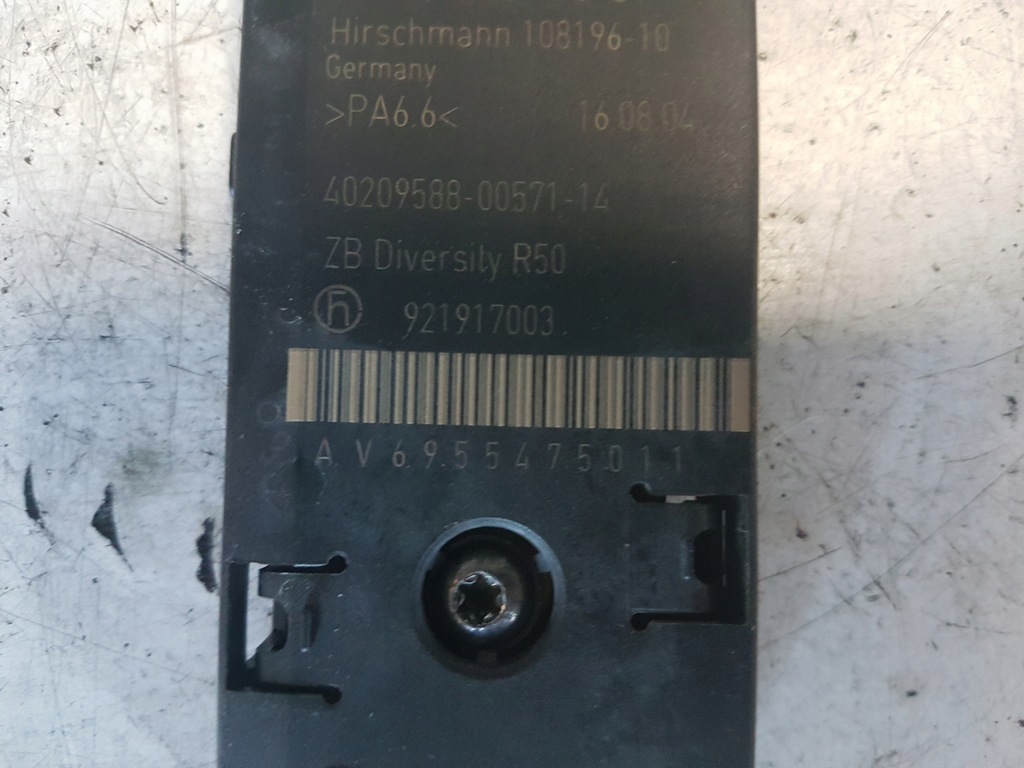 фото №3, Підсилювач антенний mini cooper r50 921917003