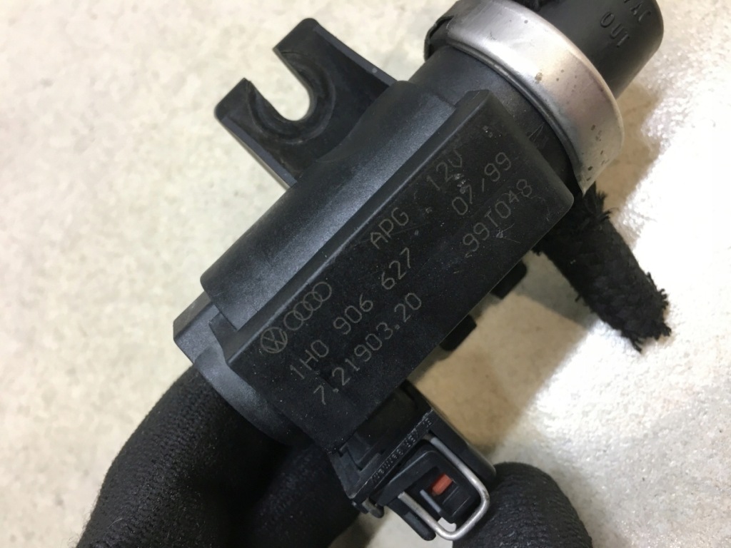 фото №4, Клапан вакууму toledo ii 1.9 tdi 1h0906627