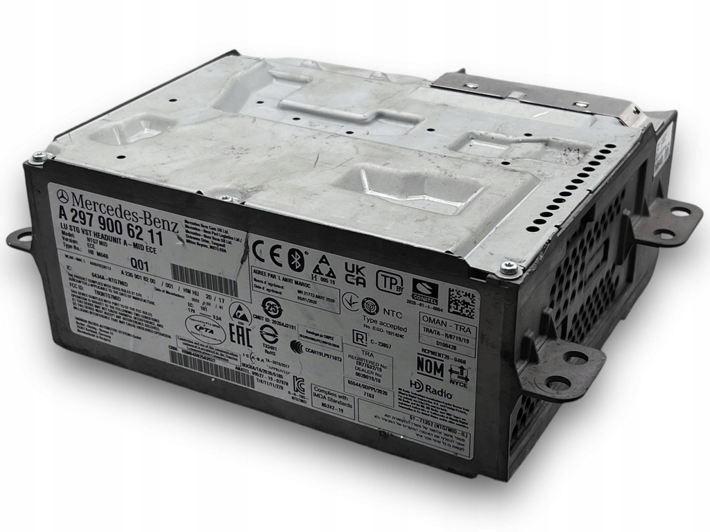 фото №1, Mercedes eqs радио навигация comand a2979006211 harman becker ntg7 mid $j