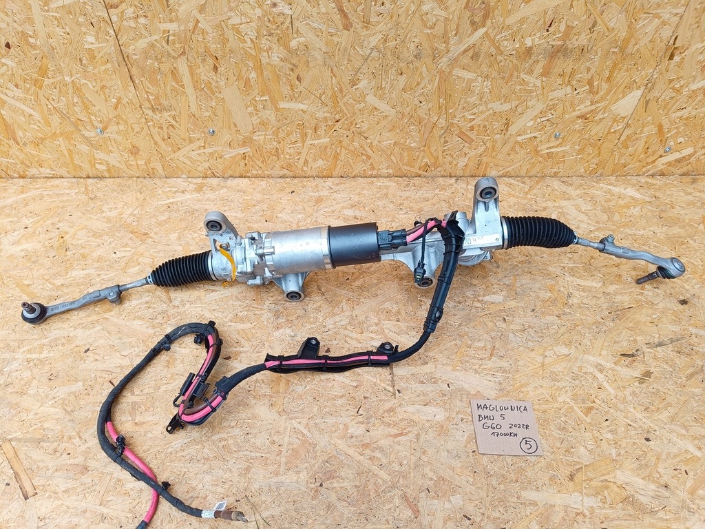 фото №4, Bmw 5 g60 g61 трансмиссия рулевая magiel 2022r 17.000km 5b4d320