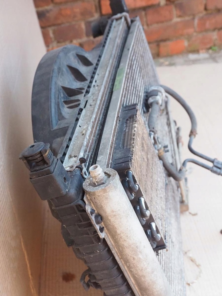 фото №16, Вентилятор комплект радиатор mercedes w203 2.2 cdi 2035000293