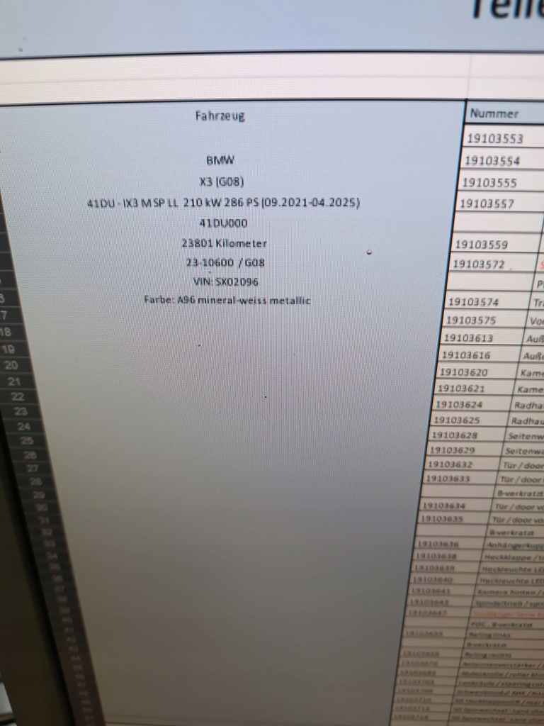 фото №11, Капот pas крылья бампер bmw ix3 g08