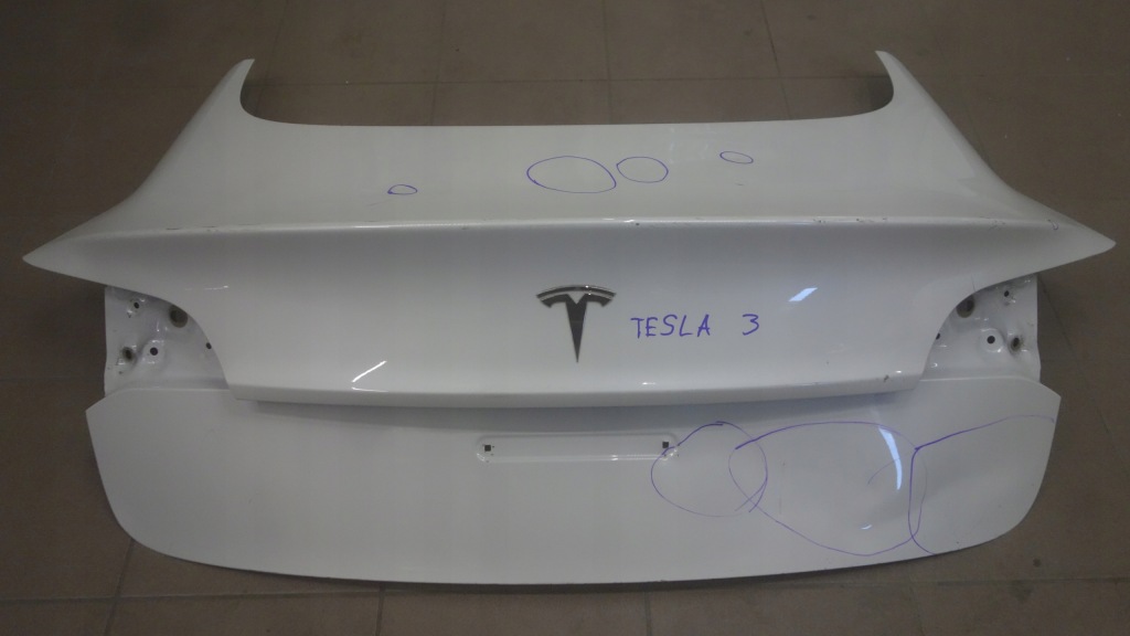 Купить Крышка багажника багажника задний  tesla 3 iii