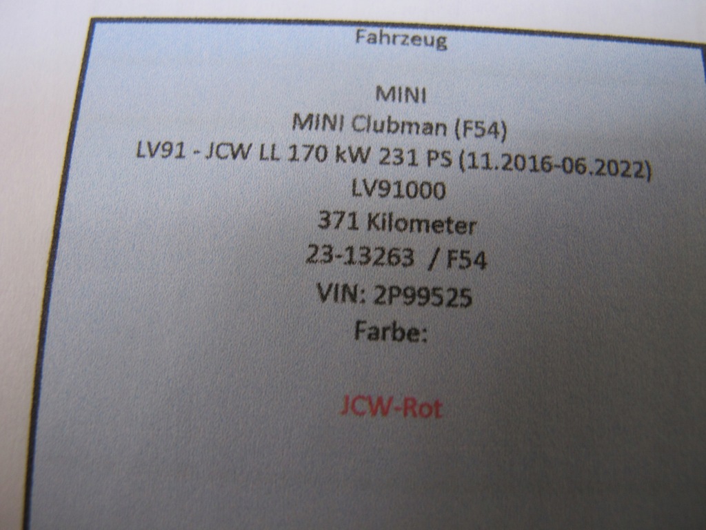 фото №7, Поворотный кулак рычаг амортизатор mini f54 6893344 6876854 371km