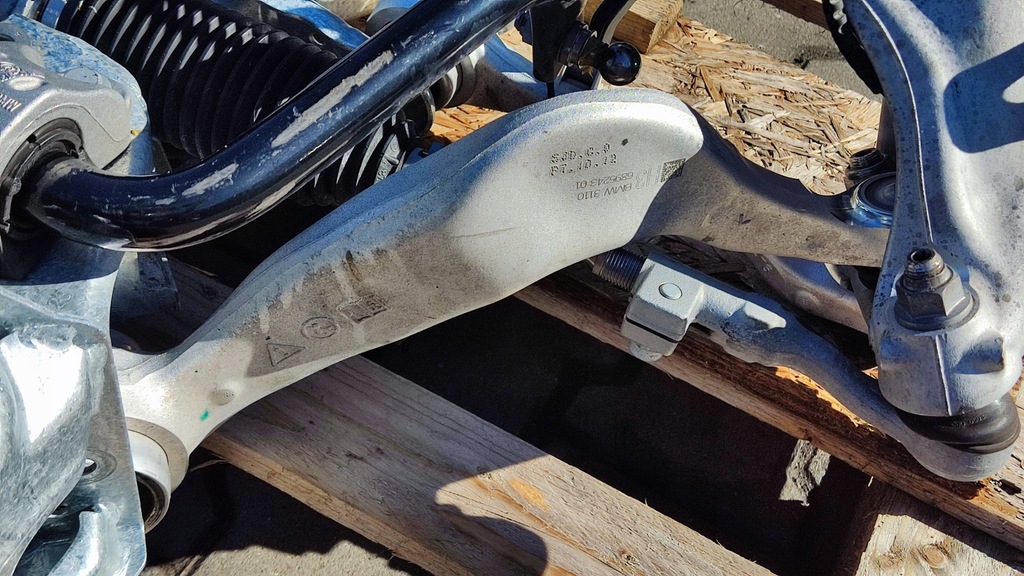 фото №8, Поворотний кулак ліва важіль g26 i4 xdrive 6893261 6895243 8837893 підвіска le