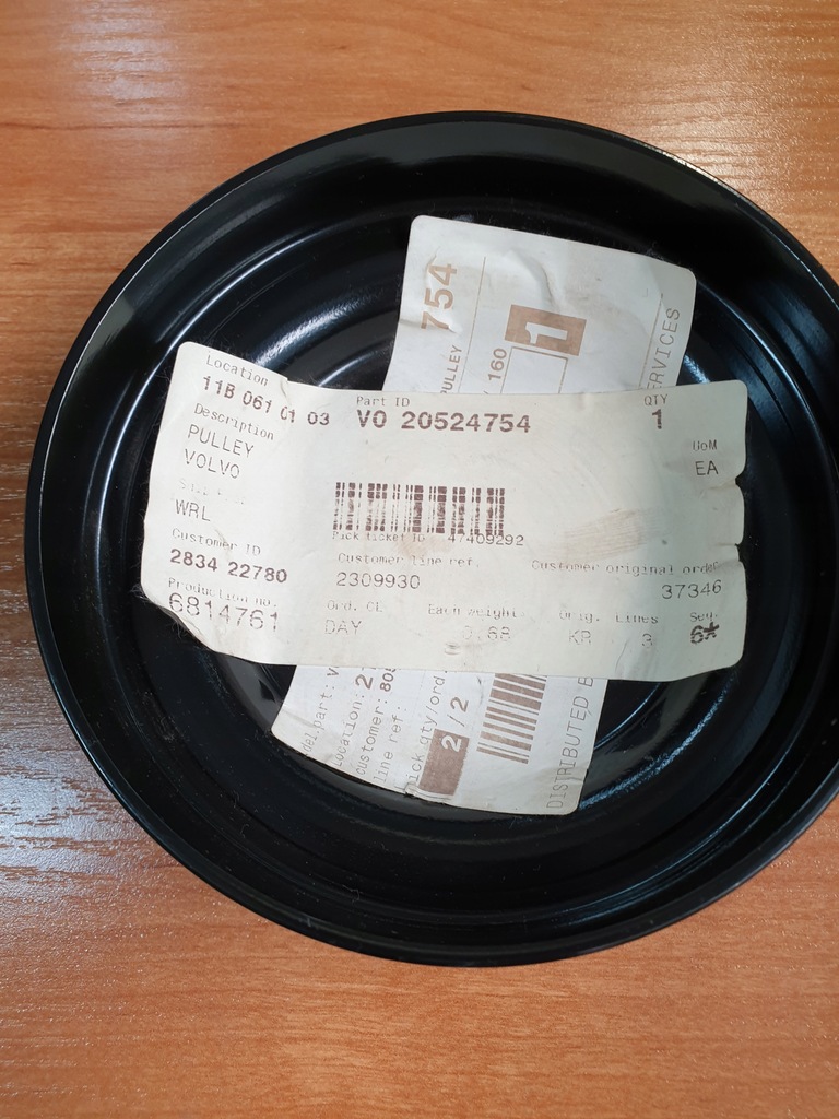 фото №1, Шкив volvo