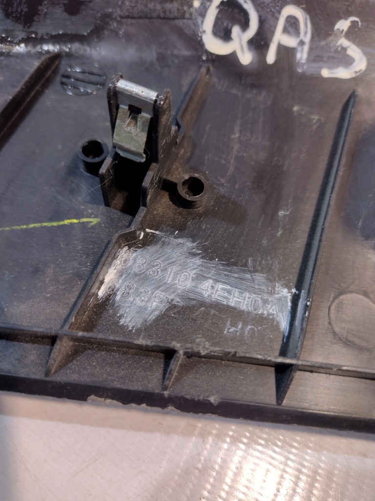 фото №13, Жабо пластиковий внутрішнє nissan qashqai j11 оригінальний номер 68310 4eh0a