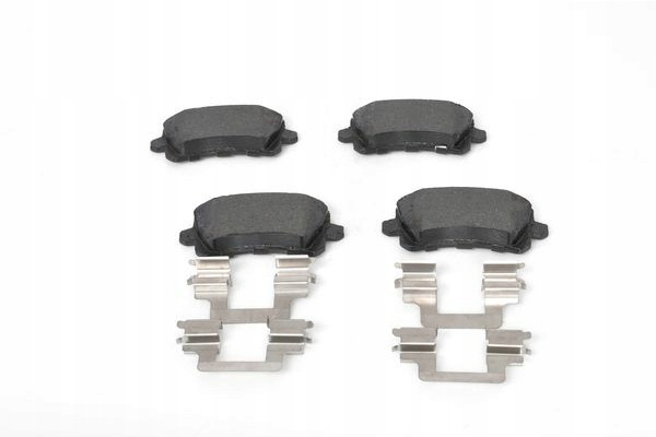 Гальмівні колодки ham.tyl vw touran 02/03- golf v 1k1 10/03- Зі Шроту