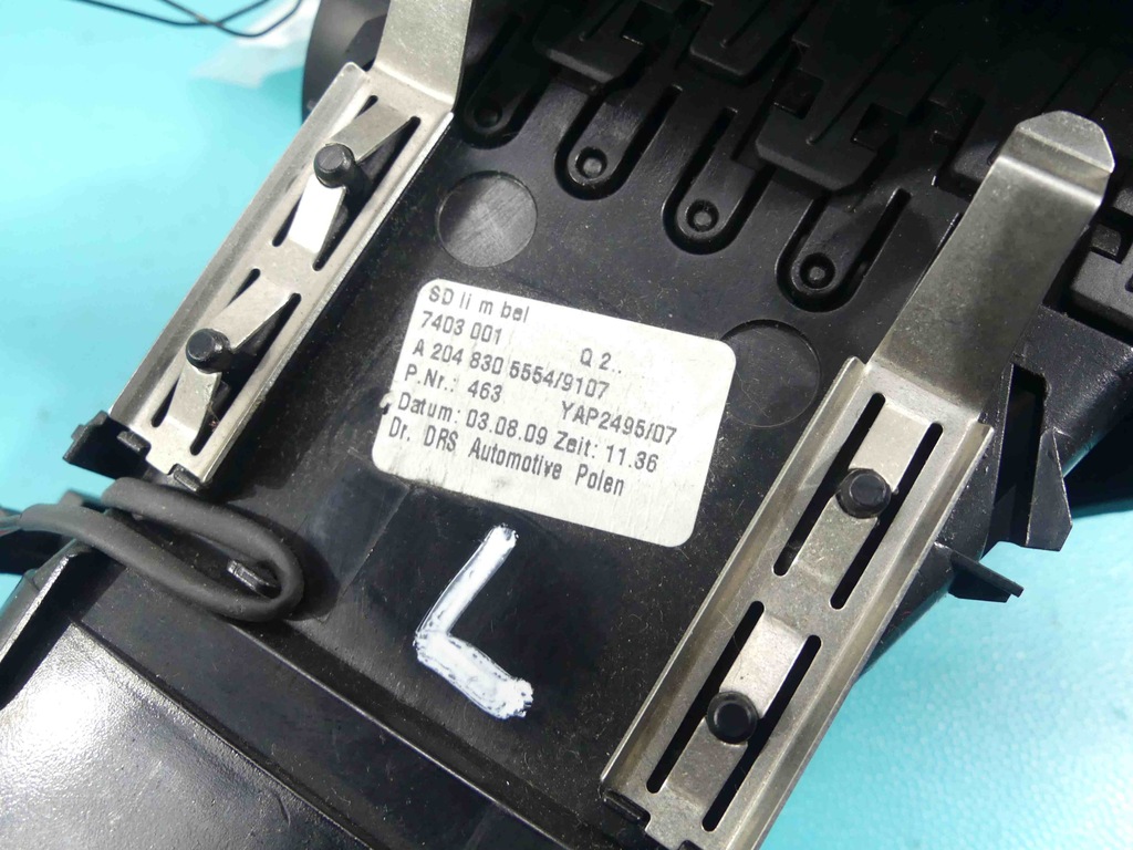 фото №8, Решётка обдув левая mercedes glk x204 europa