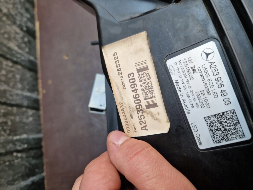 фото №8, Mercedes glc x253 w253 lift лампа перед левая full led multibeam