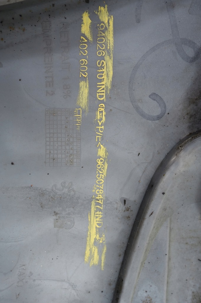 фото №10, Бампер перед передній peugeot 206 9625078477