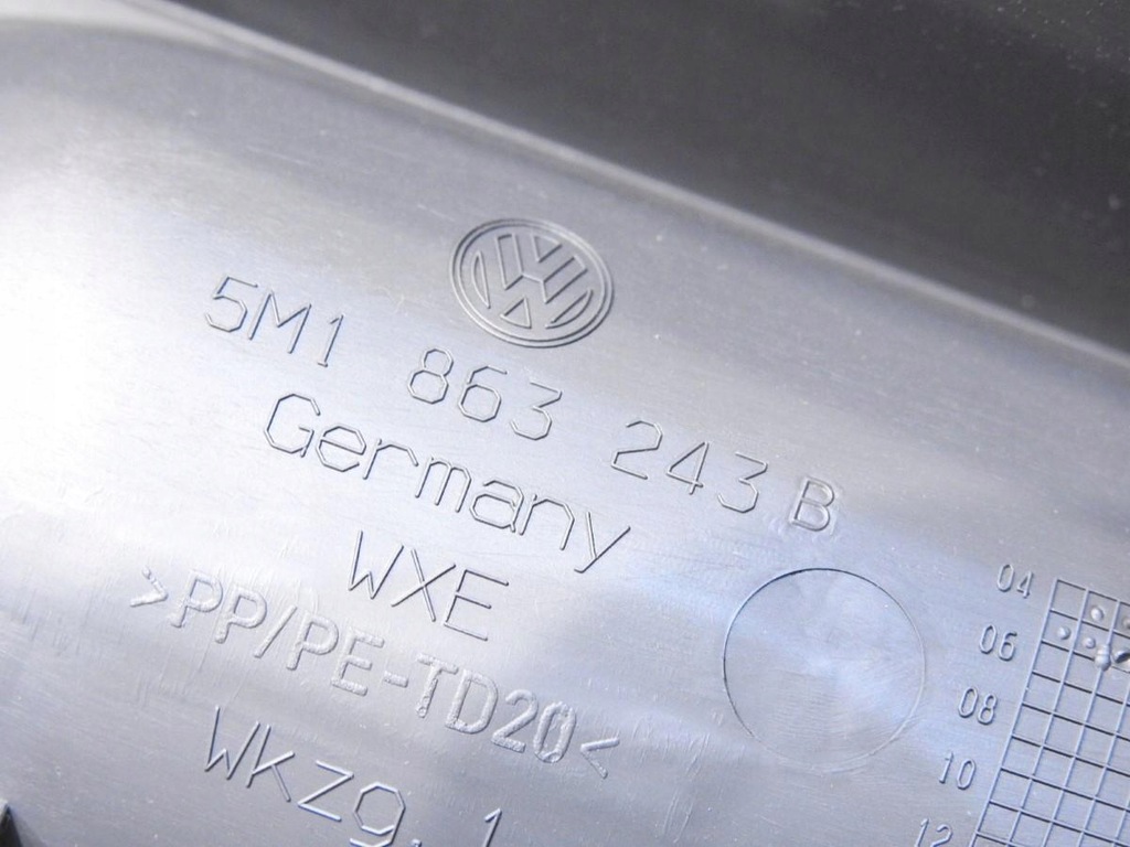 фото №9, Туннель средний vw golf v plus 5m1863243b