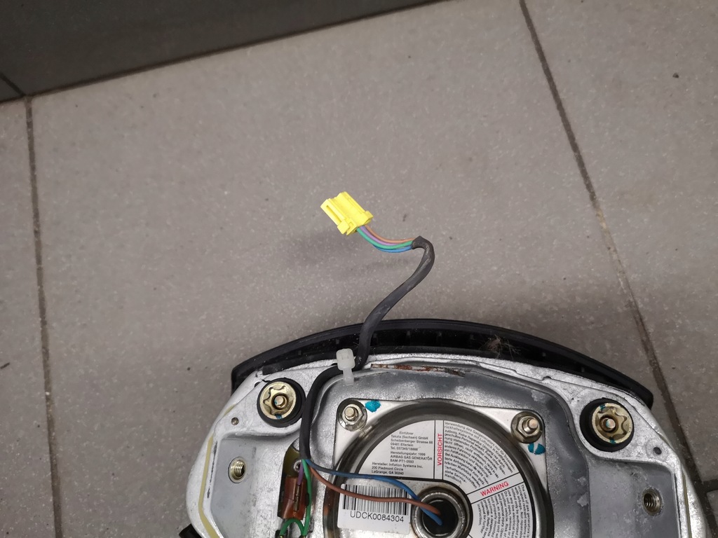 фото №8, Подушка подушка безопасности руля audi a6 c5 granatowa