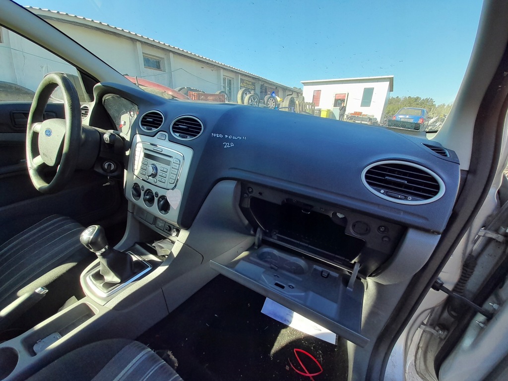 фото №12, Ford focus ii mk2 lift pulpit панель приладів приладова консоль