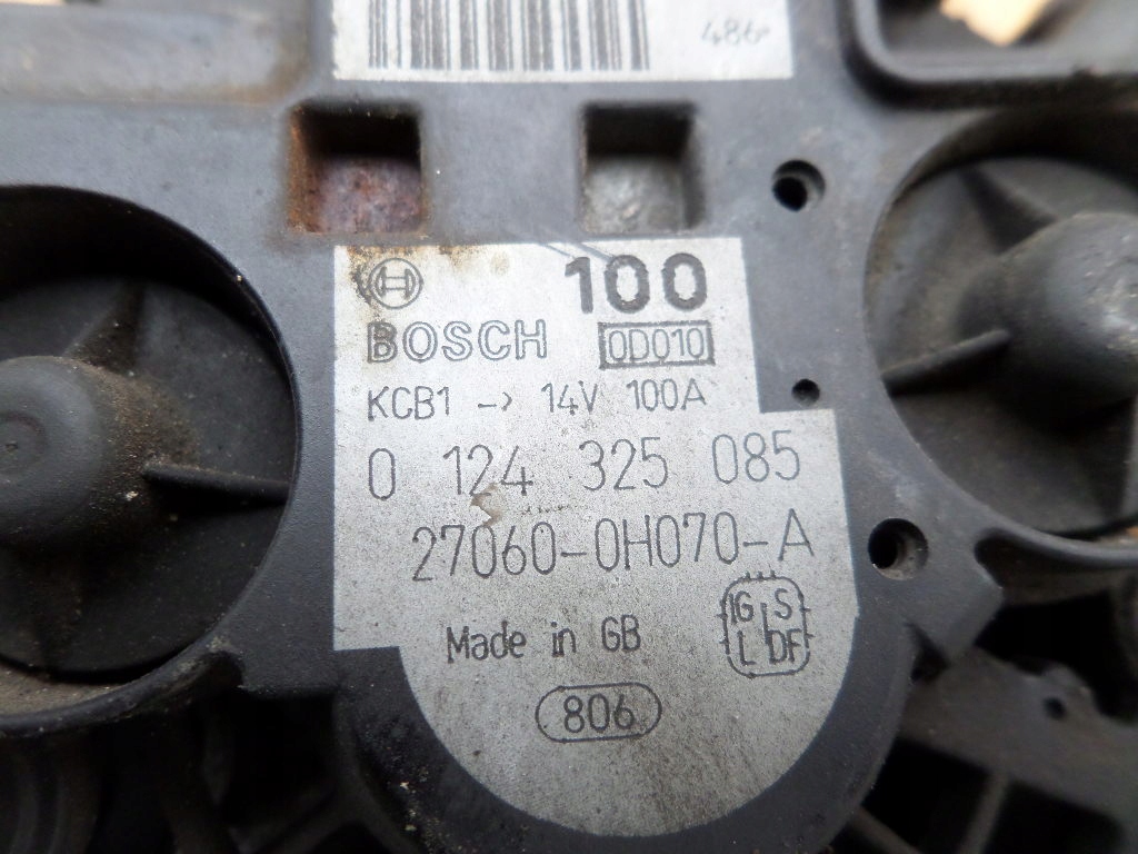 Генератор bosch toyota avensis t25 2.0 vvti 1az d4 rav 4 rav4 corolla 100a Киев