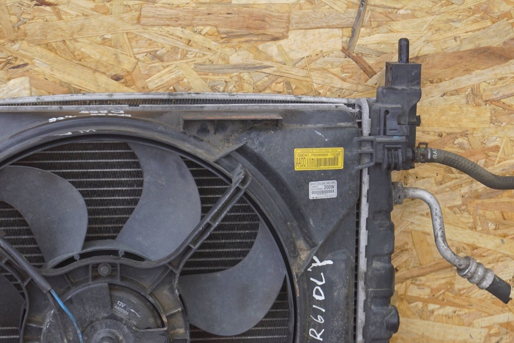 фото №15, Chevrolet spark радиатор вентилятор 1.2b d855