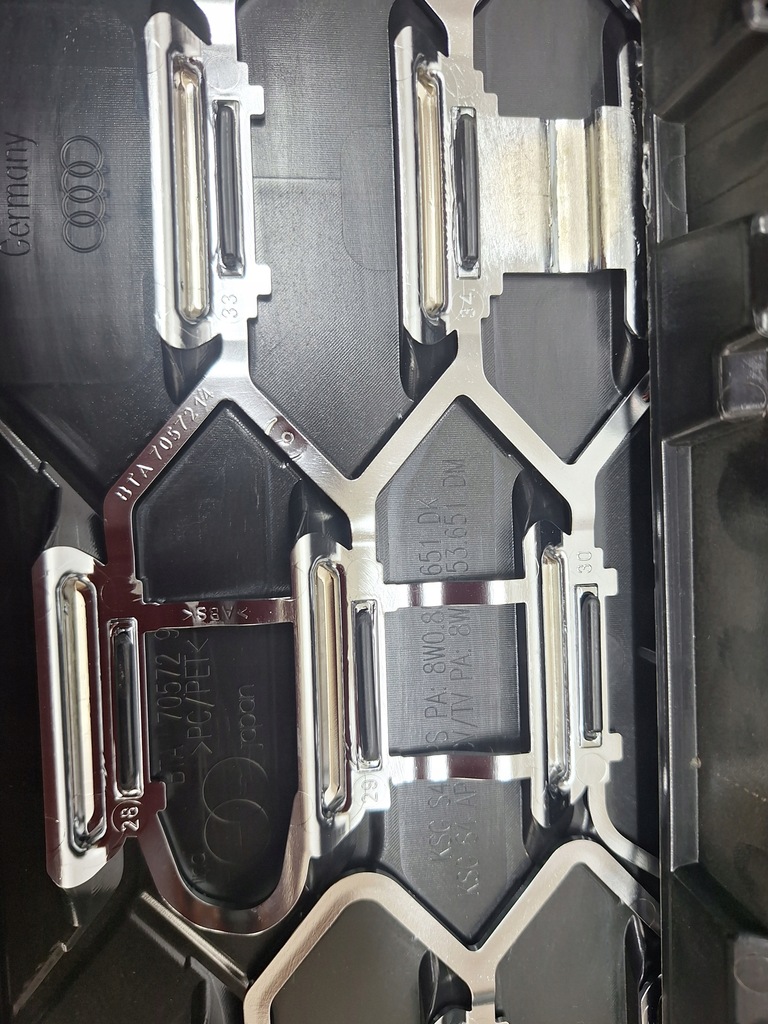 фото №9, Бампер audi s4 8w 8w0 b9 2020-2024 lift po liftingu рестайлинг хром edition