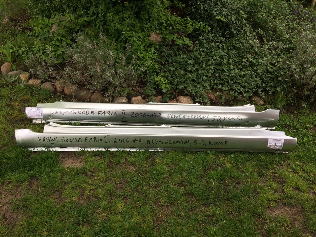 фото №1, Порог p / l skoda fabia ii 2006-14r 5-d хэтчбек новый germany