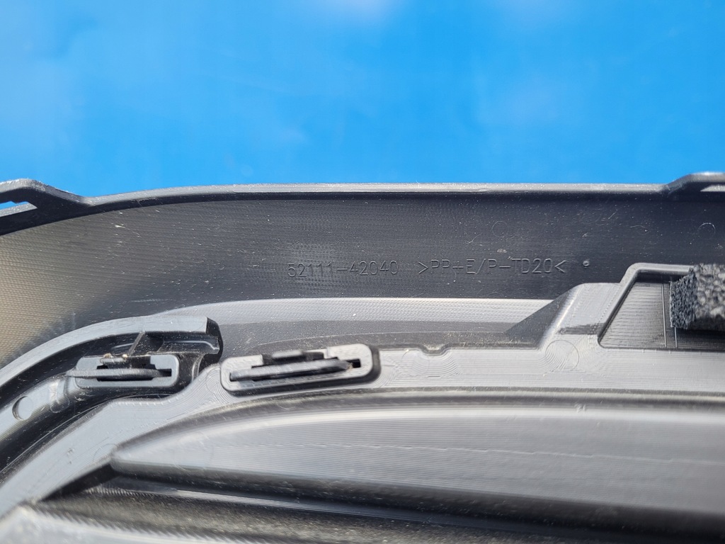 фото №14, Toyota bz4x 22- 2022- накладка бампера решітка спойлер 53101-42390