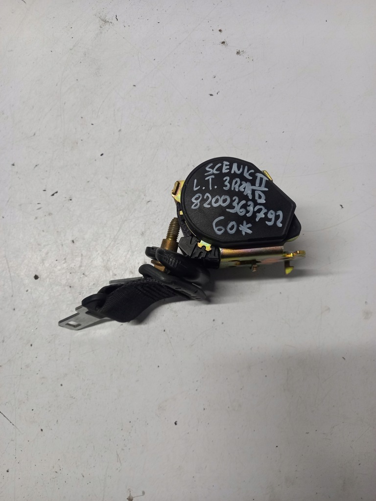 фото №1, Pas безпеки лівий задня scenic ii 3 ряд